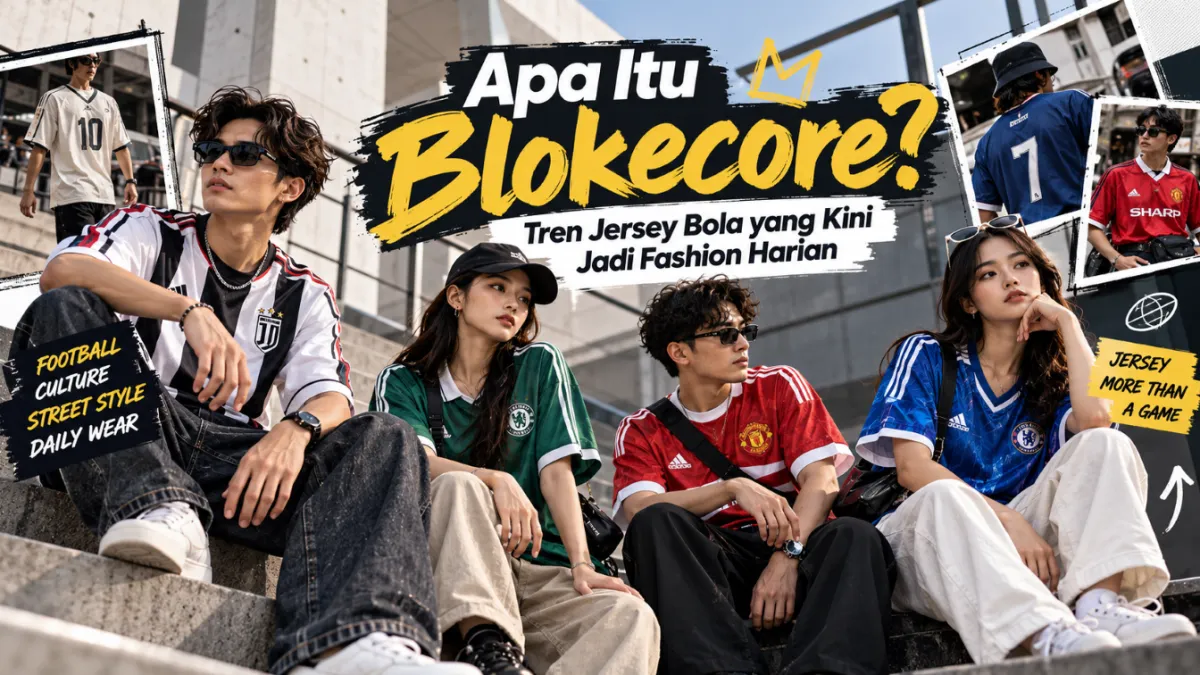 Apa Itu Blokecore? Tren Jersey Bola yang Kini Jadi Fashion Harian