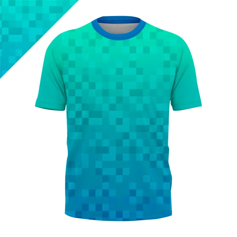 Baju Jersey Custom Lari – Blue Gradation