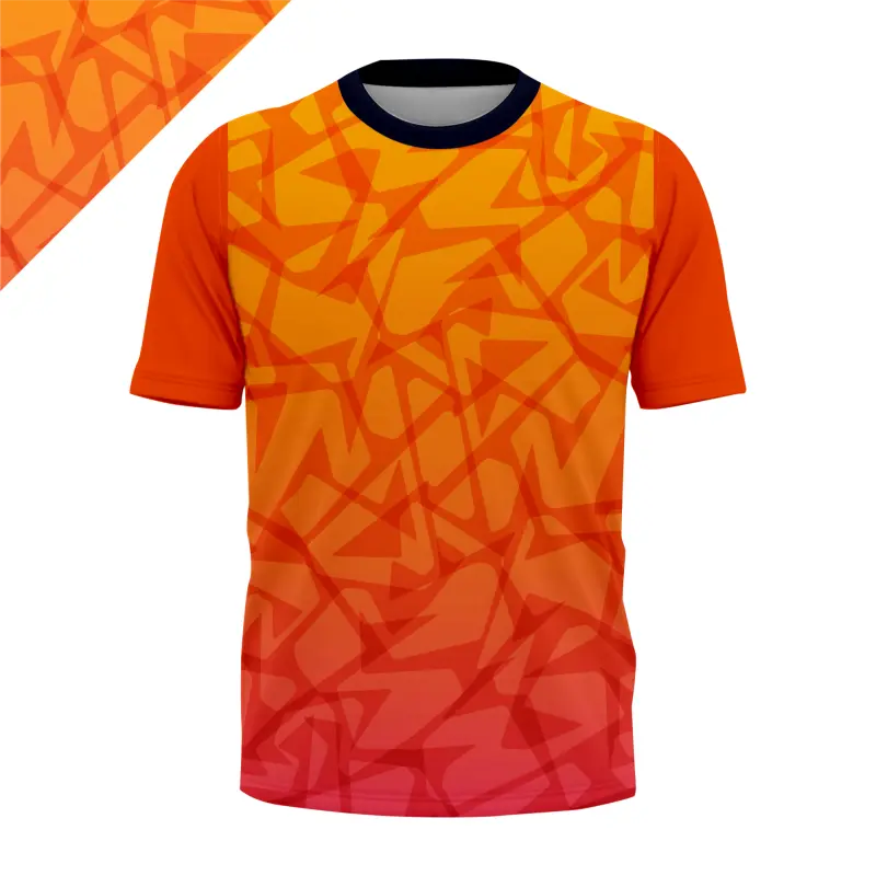 Jersey Atasan Running - Flare Orange Series