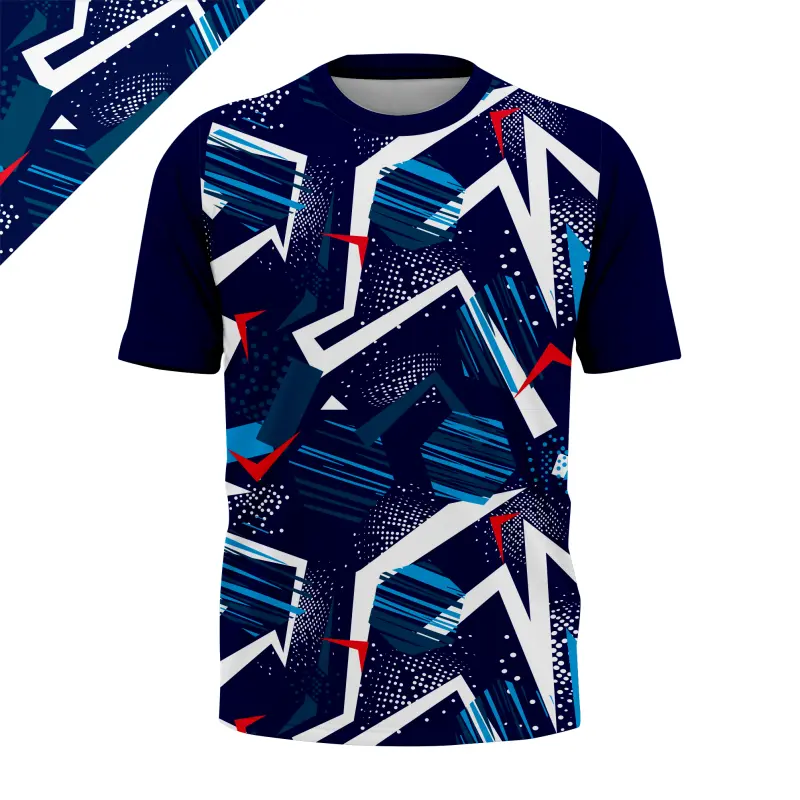 Jersey Gaming Esports Premium - Blue Thunder Abstract Edition