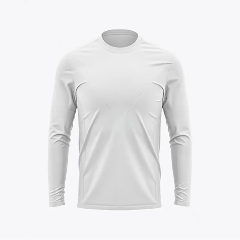 Jersey Lengan Panjang Kerah O-Neck Custom Printing – Desain Sendiri untuk Tim & Komunitas